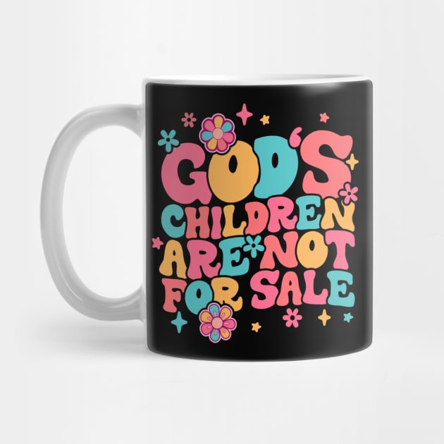 Jesus Christ Gods Children Are Not For Sale Christian Faith by Sky at night